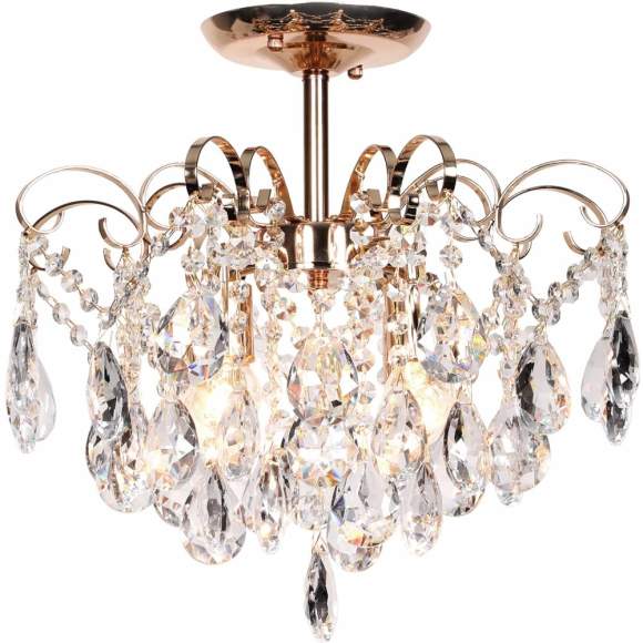 Люстра на штанге Escada 1113/4PL E27*60W Gold