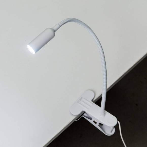 Лампа на прищепке светодиодная с диммером и таймером Citilux Ньютон CL803060N Белый Лампа на прищепке светодиодная с диммером и таймером Citilux Ньютон CL803060N Белый