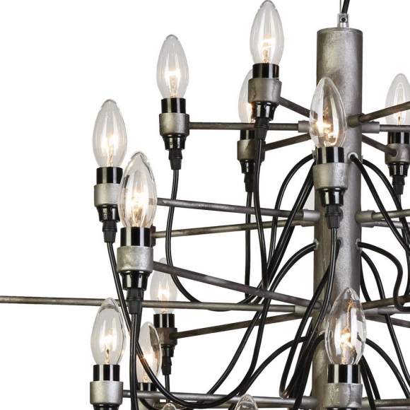 Подвесная люстра Favourite Golem с лампочками 1892-30P+Lamps E14 Свеча