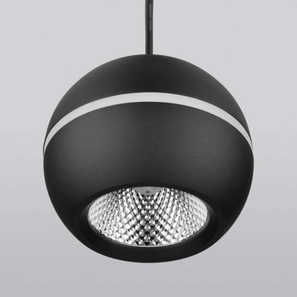 Подвесной светодиодный светильник Elektrostandard DLS023 9W 4200K черный (a047775)