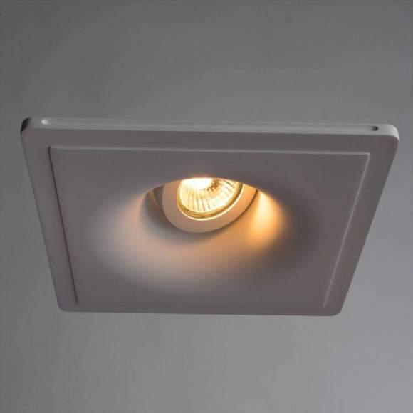 Светильник с лампочкой Arte Lamp Invisible A9410PL-1WH+Lamps Gu10