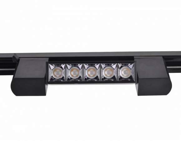 Однофазный LED светильник для трека Ambrella light Track System GL6688 BK Однофазный LED светильник для трека Ambrella light Track System GL6688 BK