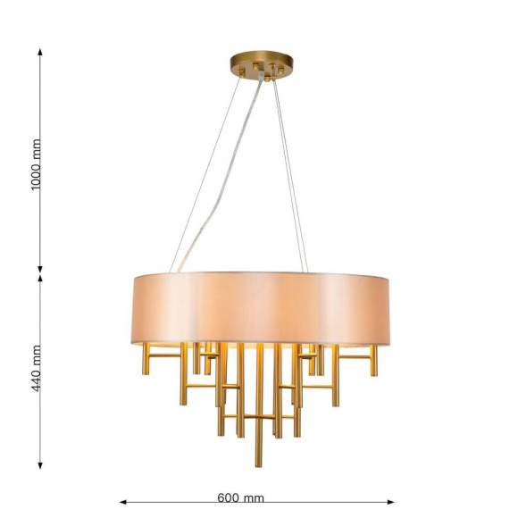 Подвесная люстра Favourite Cosmo с поддержкой Алиса 2993-6P-A Подвесная люстра Favourite Cosmo с поддержкой Алиса 2993-6P-A