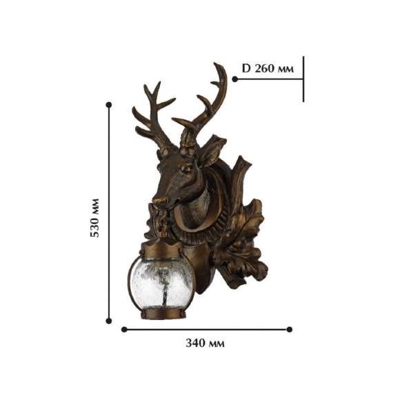 1849-1W Уличный настенный светильник Favourite Hunt 1849-1W Уличный настенный светильник Favourite Hunt