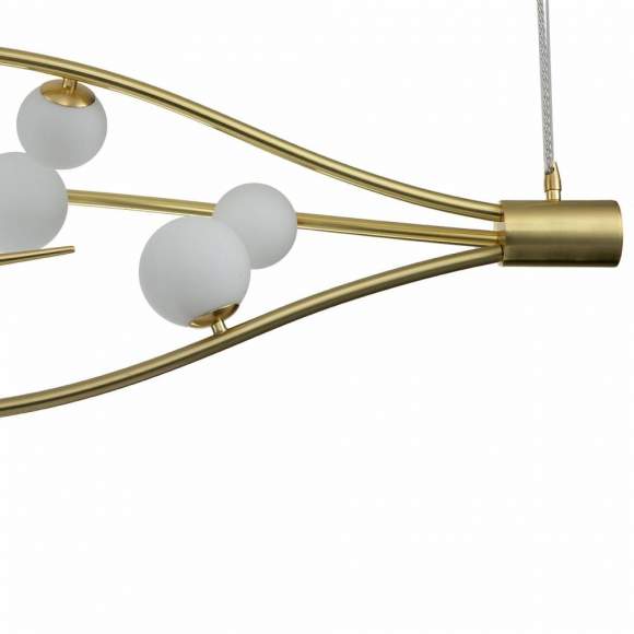 Подвесной светильник Indigo Flusso 11025/7P Gold Подвесной светильник Indigo Flusso 11025/7P Gold