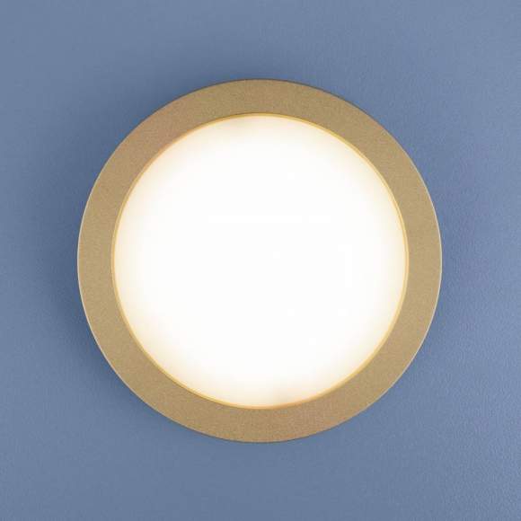 Светильник встраиваемый Elektrostandard DSKR80 5W 4200K SGD золото матовый (a049509)