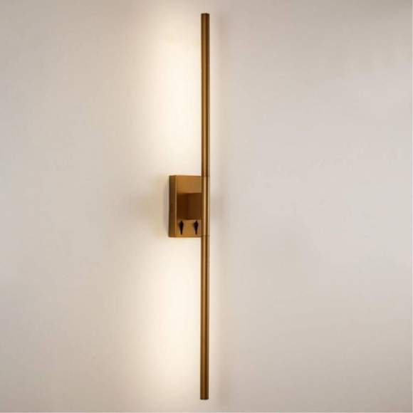 Настенный светильник Arte Lamp Lines A2029AP-1GO