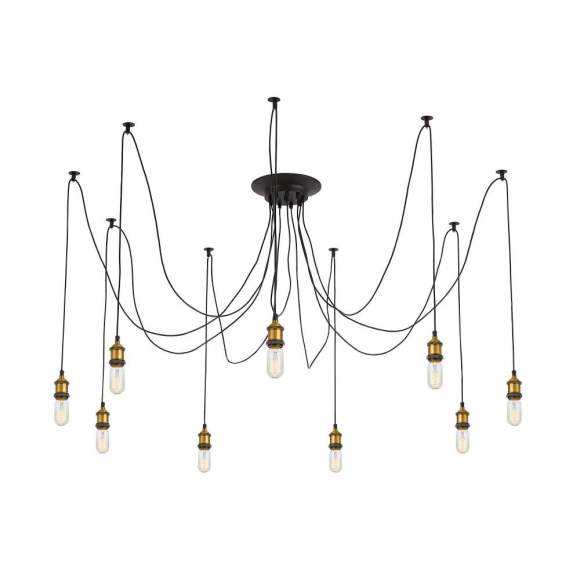 Подвесная люстра-паук Citilux Эдисон CL451091