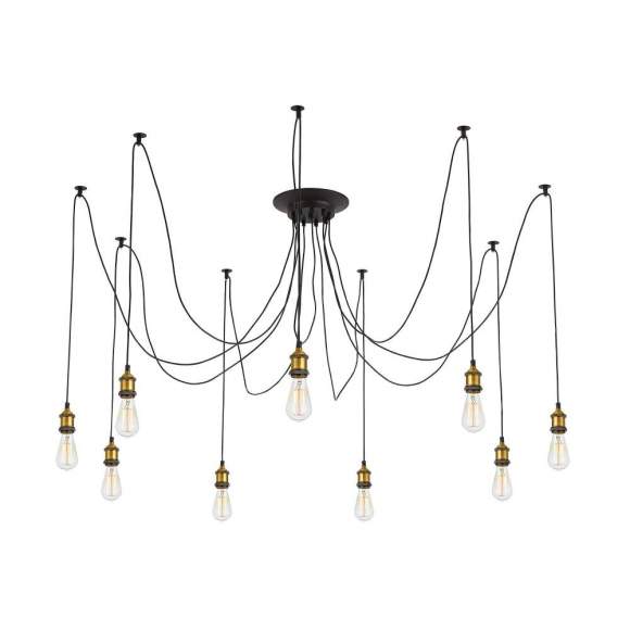 Подвесная люстра-паук Citilux Эдисон CL451091