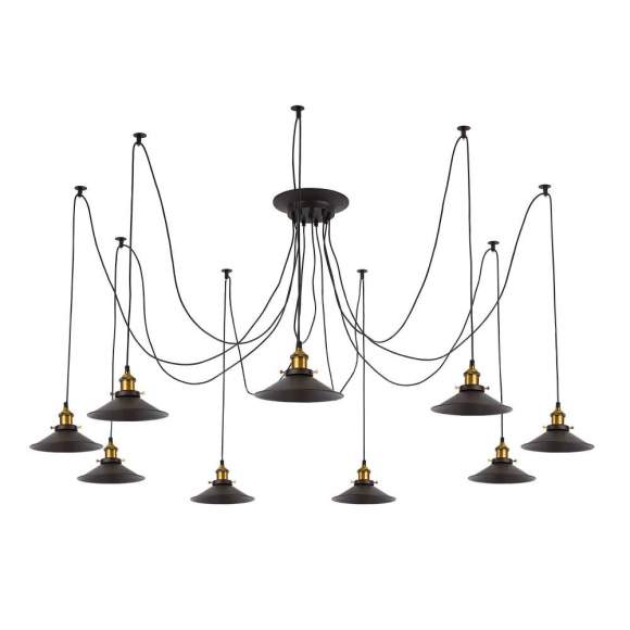 Подвесная люстра-паук Citilux Эдисон CL451091