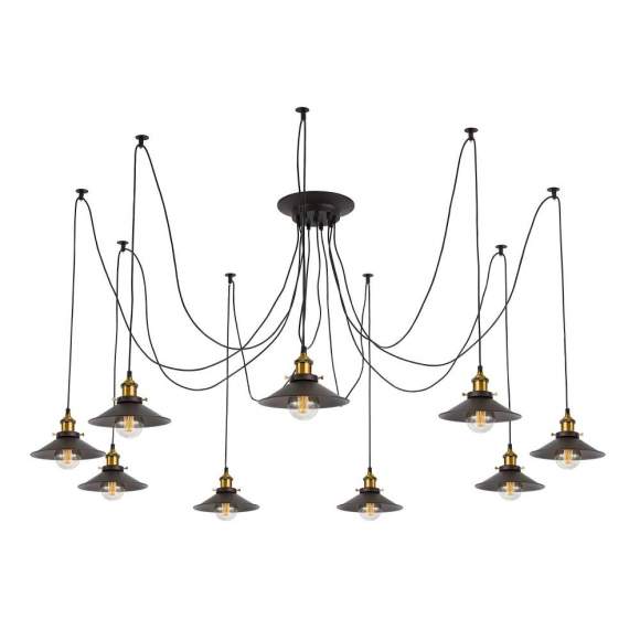 Подвесная люстра-паук Citilux Эдисон CL451091