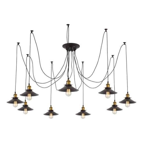 Подвесная люстра-паук Citilux Эдисон CL451091