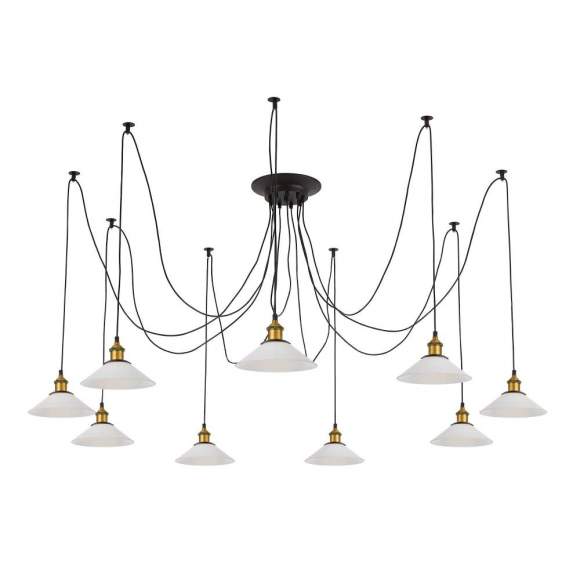 Подвесная люстра-паук Citilux Эдисон CL451091