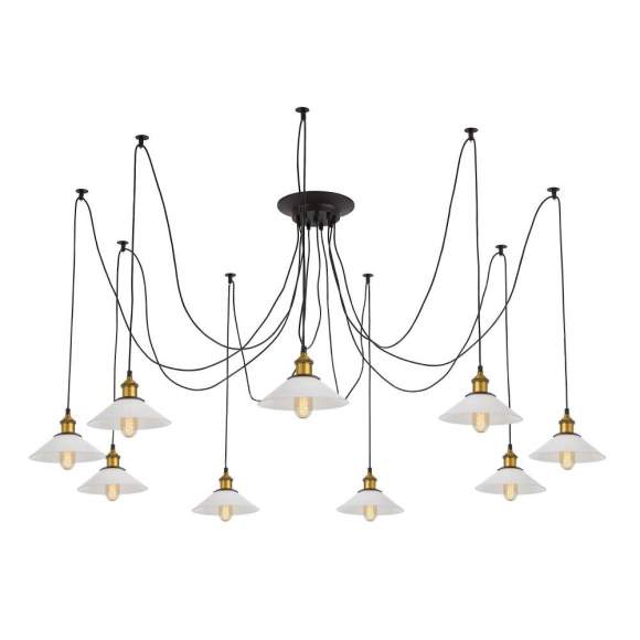 Подвесная люстра-паук Citilux Эдисон CL451091