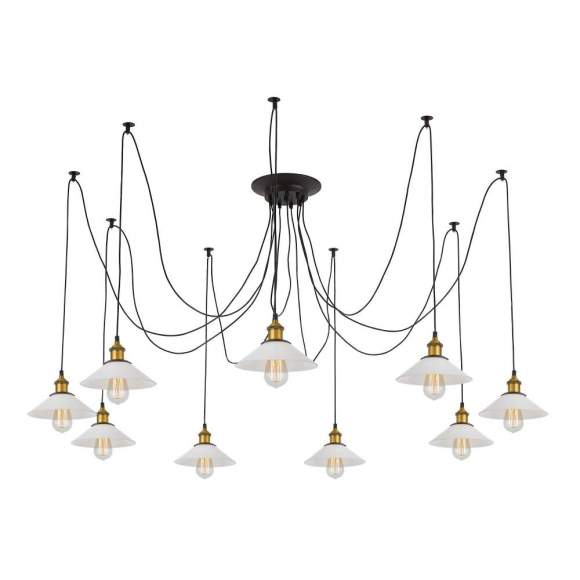 Подвесная люстра-паук Citilux Эдисон CL451091