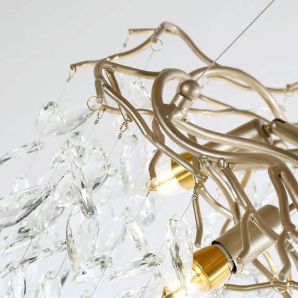 Подвесная люстра Favourite Brillo с поддержкой Алиса 3056-7P-А Подвесная люстра Favourite Brillo с поддержкой Алиса 3056-7P-А