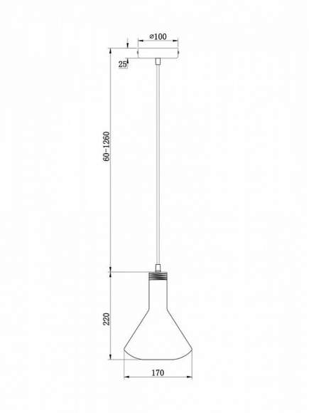 Подвесной светильник Freya Lizia FR8010PL-01GB Подвесной светильник Freya Lizia FR8010PL-01GB