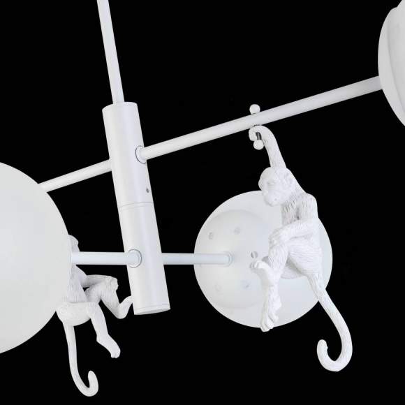 Люстра на штанге с обезьянками Evoluce TENATO SLE115102-04