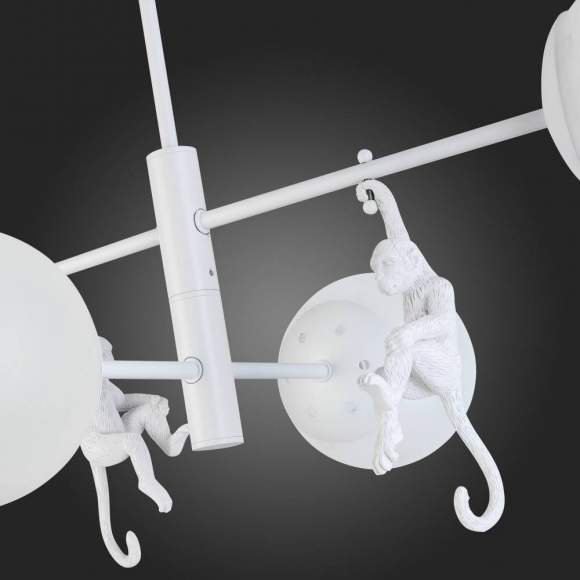 Люстра на штанге с обезьянками Evoluce TENATO SLE115102-04