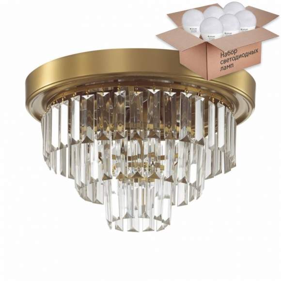 Потолочный светильник Lumion Zaha с лампочками 5257/4C+Lamps E14 P45 Потолочный светильник Lumion Zaha с лампочками 5257/4C+Lamps E14 P45