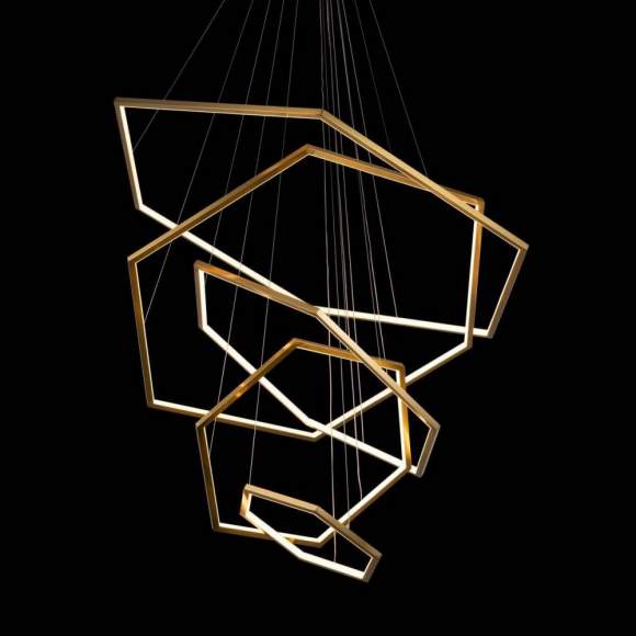 Подвесная светодиодная люстра Loft It Ring 10016/5