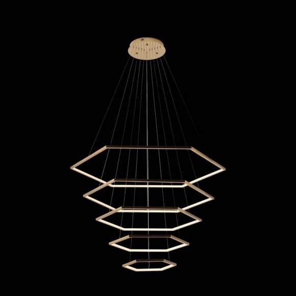 Подвесная светодиодная люстра Loft It Ring 10016/5