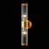 Бра Crystal Lux с лампочками SANCHO AP2 GOLD+Lamps E14 Свеча