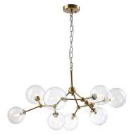 Люстра подвесная Crystal Lux MAXIMO MAXIMO SP9 BRONZE