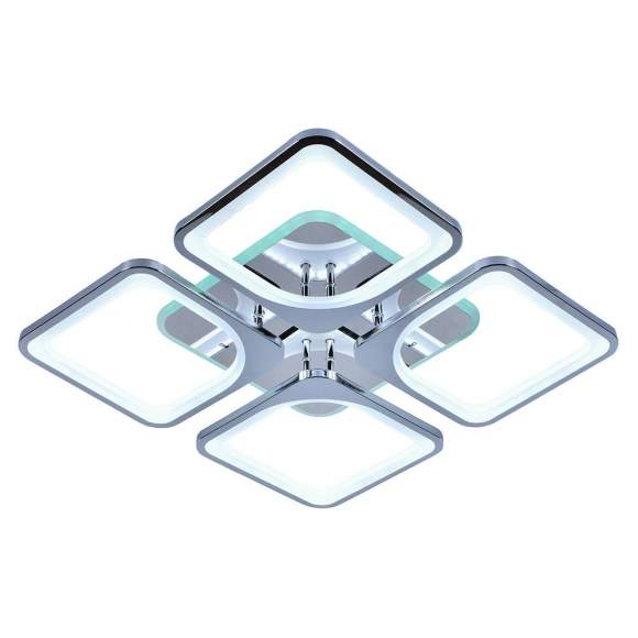 Светодиодная диммируемая люстра с ПДУ Profit Light 8057/4 CHR