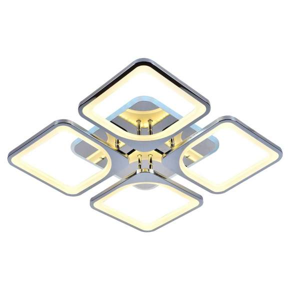 Светодиодная диммируемая люстра с ПДУ Profit Light 8057/4 CHR