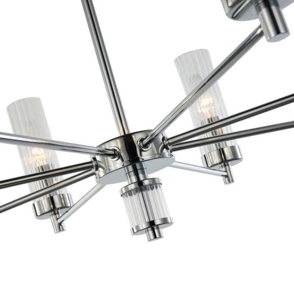 Подвесная люстра с лампочками Favourite Aesthetic 2672-8P+Lamps E14 Свеча