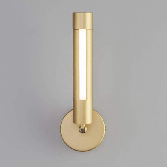 Светодиодный спот Евросвет Strong 20084/1 LED матовое золото (a047507)