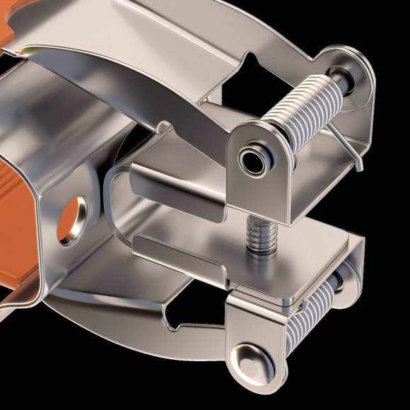 Пружинный держатель для однофазного шинопровода Maytoni Accessories for tracks TRA002HR-11B