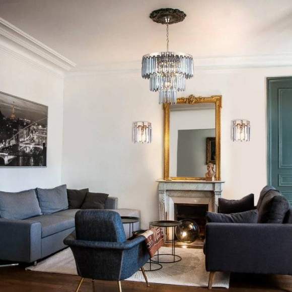 Люстра подвесная Lumien Hall Nara LH0024/14H-FGWT Люстра подвесная Lumien Hall Nara LH0024/14H-FGWT