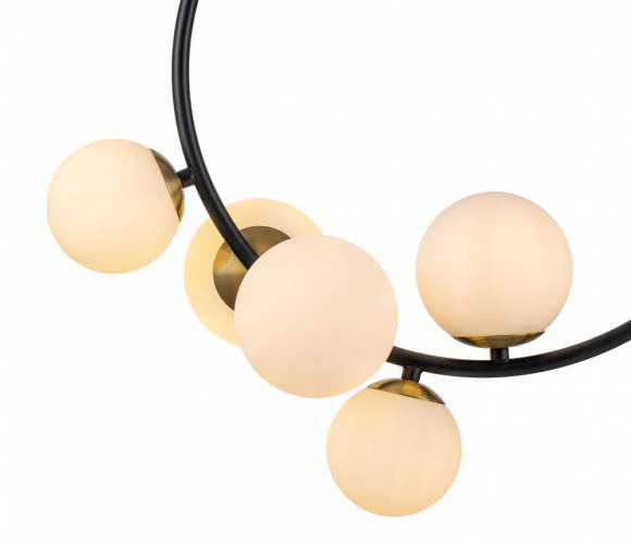 Подвесной светильник Nuvole Indigo 11002/6P Black Подвесной светильник Nuvole Indigo 11002/6P Black