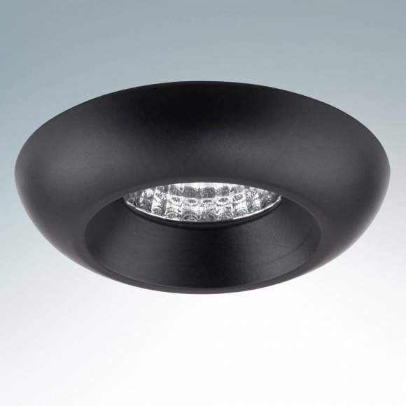 071157 Встраиваемый светодиодный светильник Lightstar Monde LED 5W ЧЕРНЫЙ