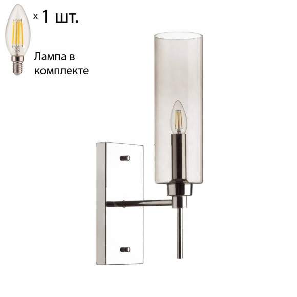 Бра с лампочкой Odeon Light Diatra 4688/1W+Lamps E14 Свеча