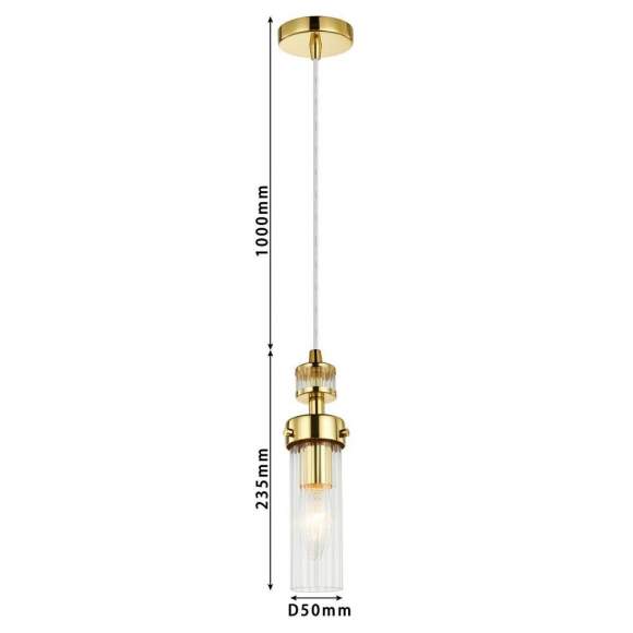 Подвесной светильник с лампочкой Favourite Aestetic 2820-1P+Lamps E14 Свеча Подвесной светильник с лампочкой Favourite Aestetic 2820-1P+Lamps E14 Свеча