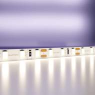 5м. Светодиодная лента белого цвета 4000К, 9,6W, 12V, 60LED, IP20 Led strip 20011