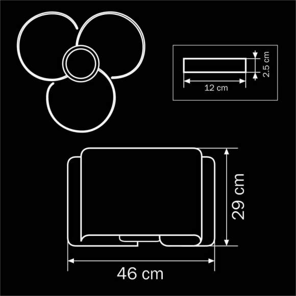 811030 Потолочная люстра Light Star PITTORE Simple Light 811030 Потолочная люстра Light Star PITTORE Simple Light