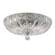 Подвесной светильник Crystal Lux с лампочками DENIS D400 CHROME+Lamps E14 P45