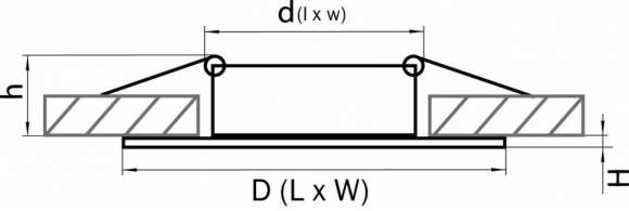 011008 Встраиваемый точечный светильник Lightstar Banale Weng