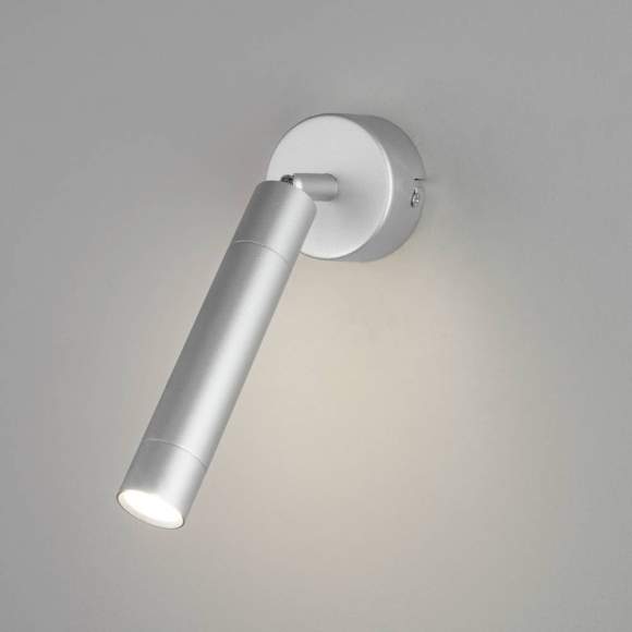 Светодиодный спот Евросвет Strong 20084/1 LED серебро (a047506) Светодиодный спот Евросвет Strong 20084/1 LED серебро (a047506)