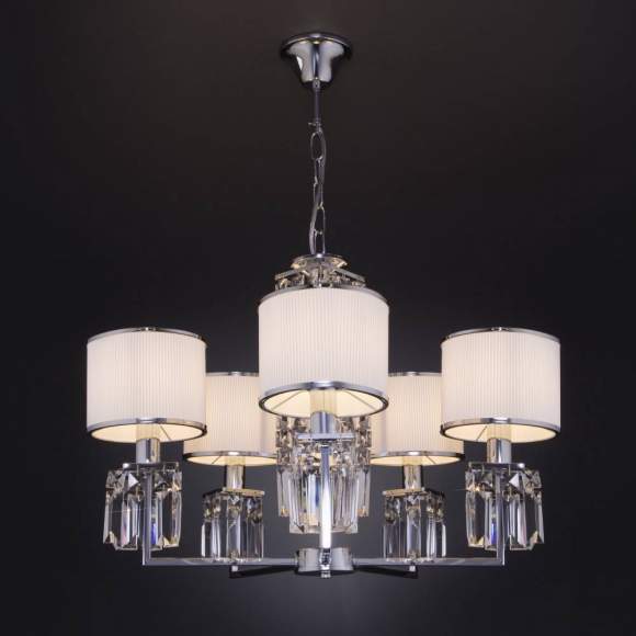 Подвесная люстра ЕВРОСВЕТ Zaffiro 10099/5 хром (a056961)
