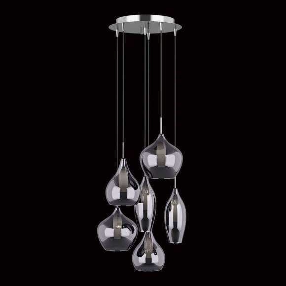 803067 Подвес Lightstar Pentola G9 СЕРЕБРО/ДЫМЧАТЫЙ