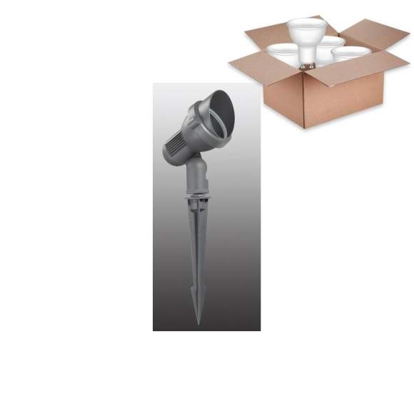 Ландшафтный светильник с лампочкой Novotech Landscape 369956+Lamps Gu10