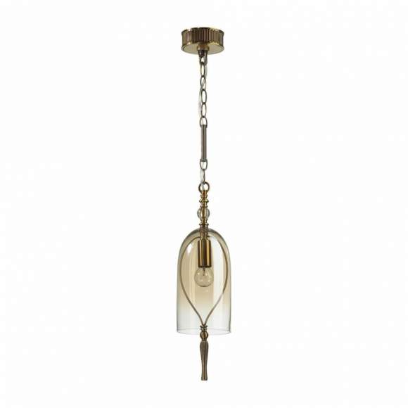 Подвесной светильник с лампочкой Odeon Light Bell 4892/1+Lamps E14 P45 Подвесной светильник с лампочкой Odeon Light Bell 4892/1+Lamps E14 P45
