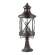 Уличный светильник с лампочками Odeon Light Sation 4045/3B+Lamps E14 Свеча
