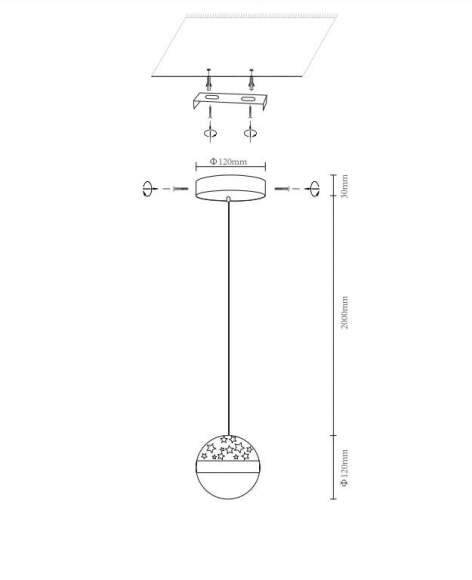 Подвесной светильник Velante 431-306-01 Подвесной светильник Velante 431-306-01
