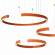 Светильник подвесной светодиодный LOFTIT Ring 10025/3 Orange